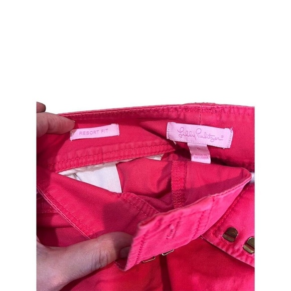 Lilly Pulitzer Women's Pink Resort Fit Shorts Size 6 Casual Summer - Picture 8 of 9